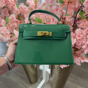Luxe handbag (emerald)