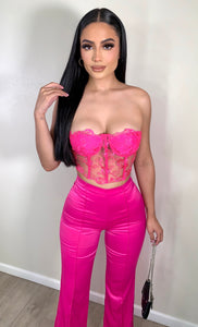 Arya corset (pink)