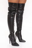 Kimmy Faux Thigh High Boots