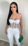 Arya corset (white)