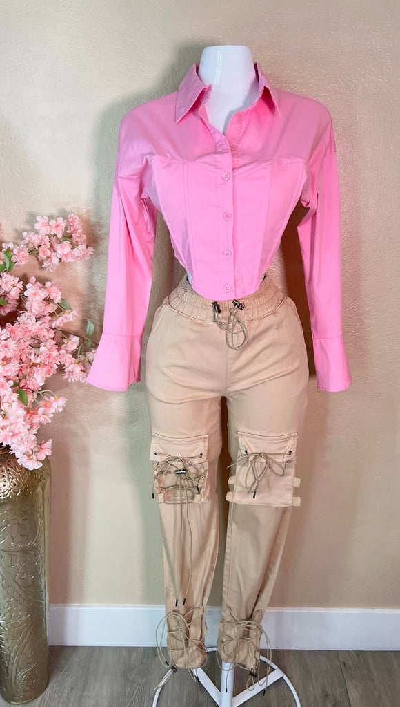 Leilani blouse (pink)