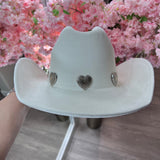 Hearts cowgirl hat