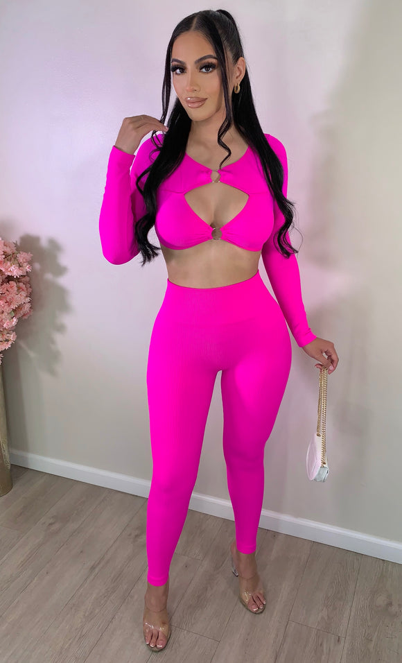 Snatched babe set (pink)