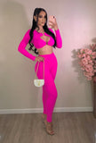 Snatched babe set (pink)